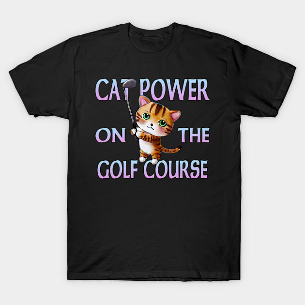 Golf cat T-Shirt by FromBerlinGift